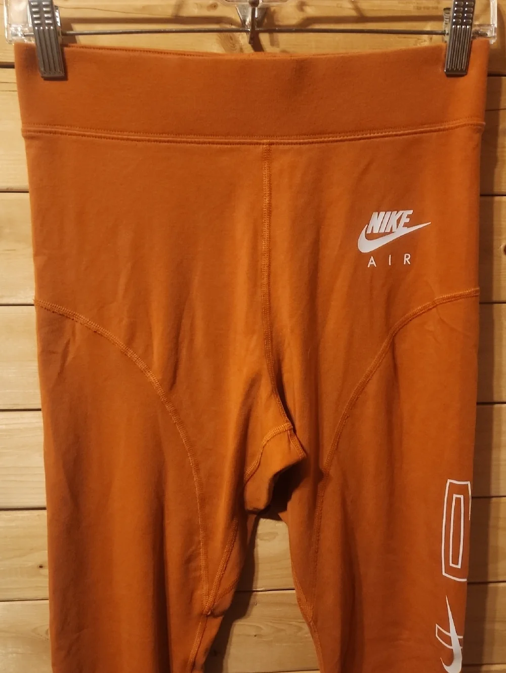 Womens Nike Leggings Size Medium Burnt Orange